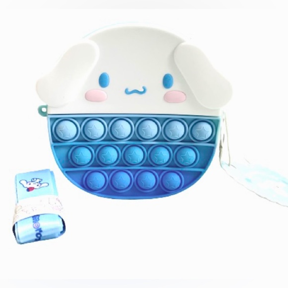 NEW Sanrio Cinnamoroll Pop It Womens/Girls Crossbody Purse